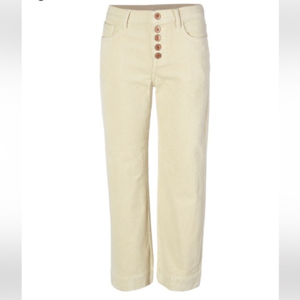 CAbi beige corduroys
